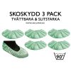 3-pack Skoskydd / återanvändningsbara