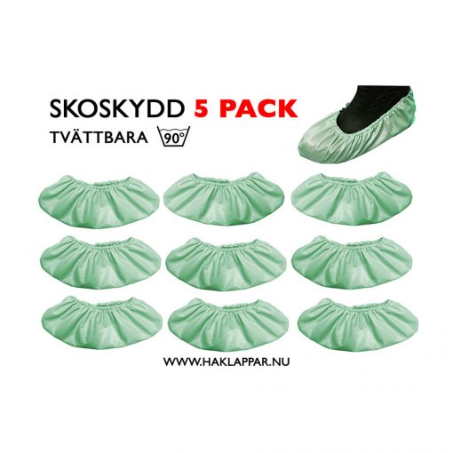 5-pack Skoskydd / återanvändningsbara